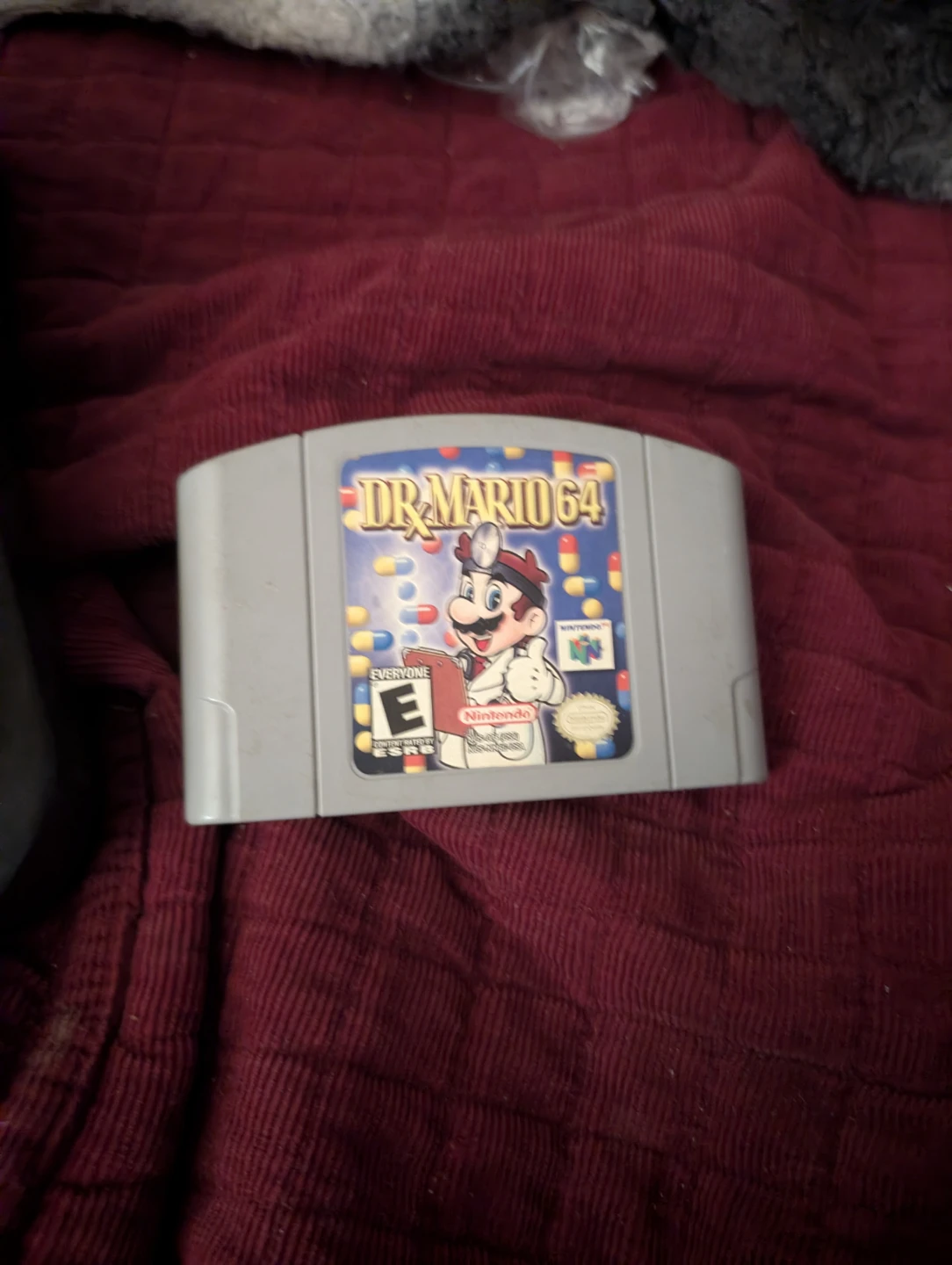 Nintendo 64 Console with Dr. Mario 64 Game - photo 2