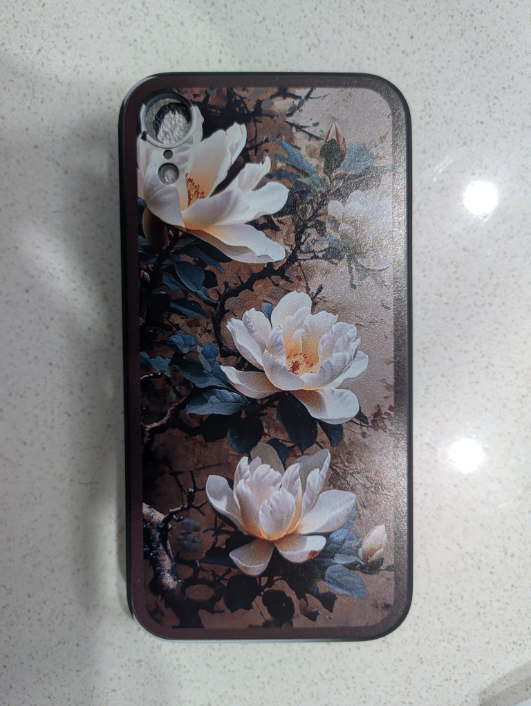 iPhone XR floral print protective case - photo 2