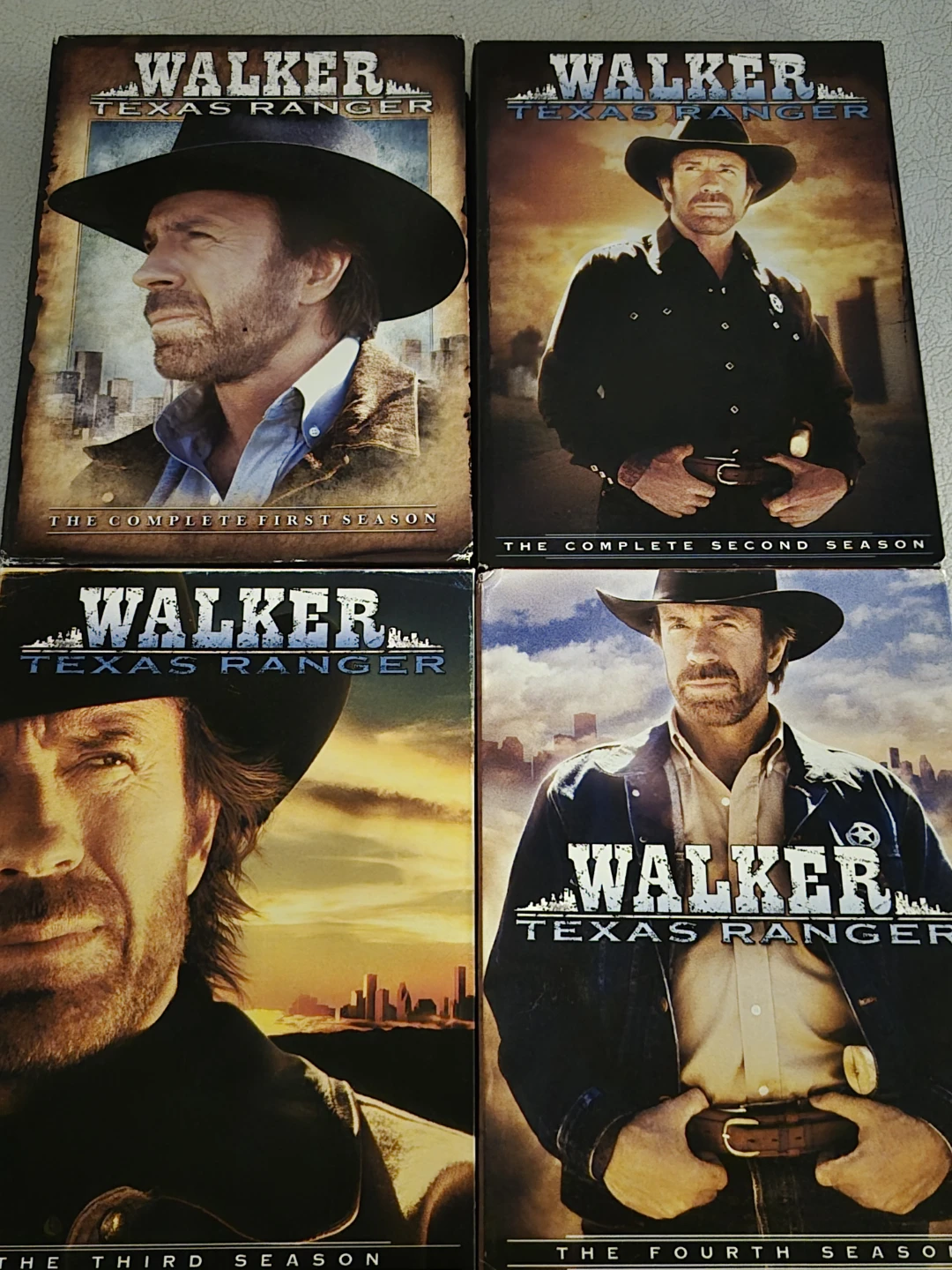 Walker Texas Ranger  Complete 4 seasons.