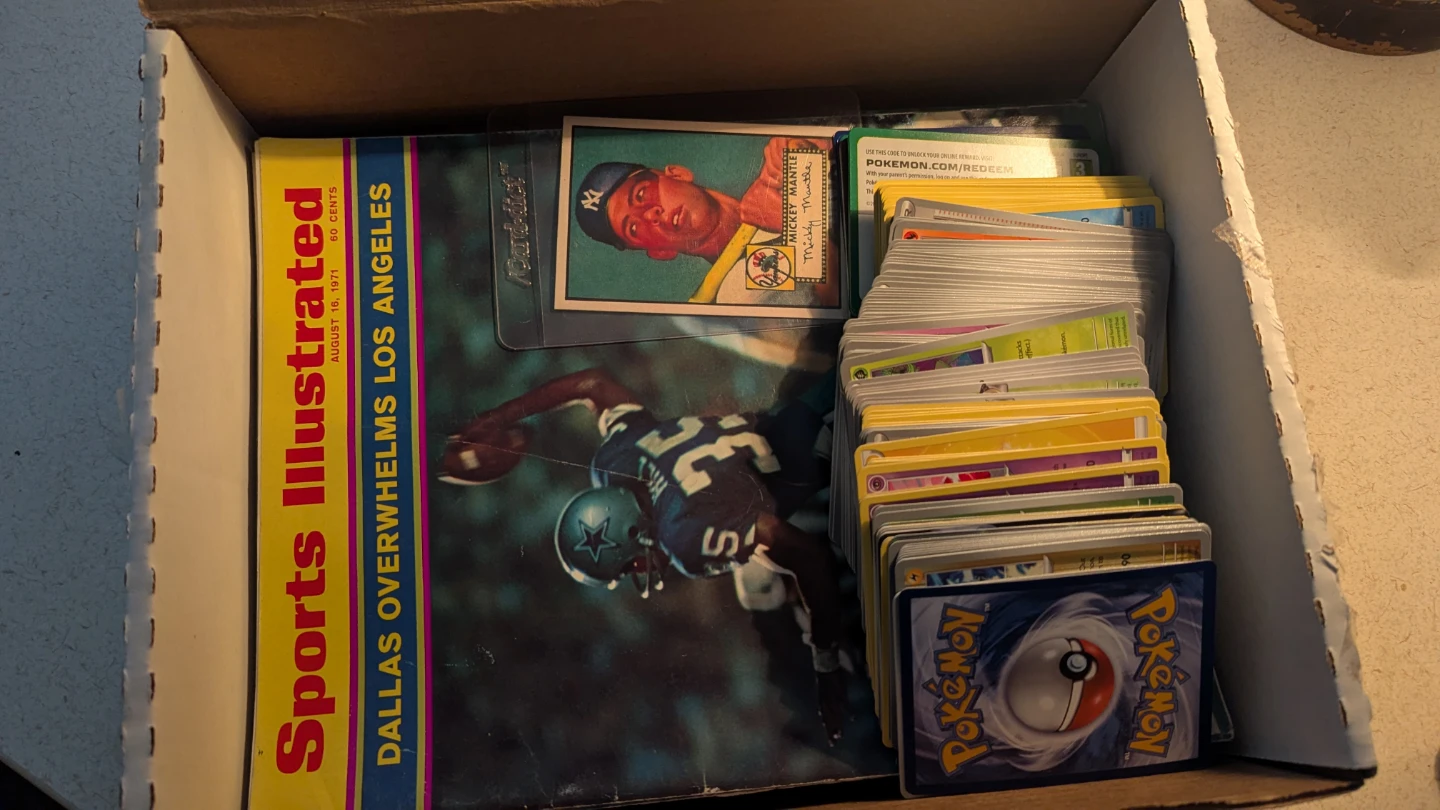 Vintage Coins, Pokemon, and Sports Illustrated Magazines Lot