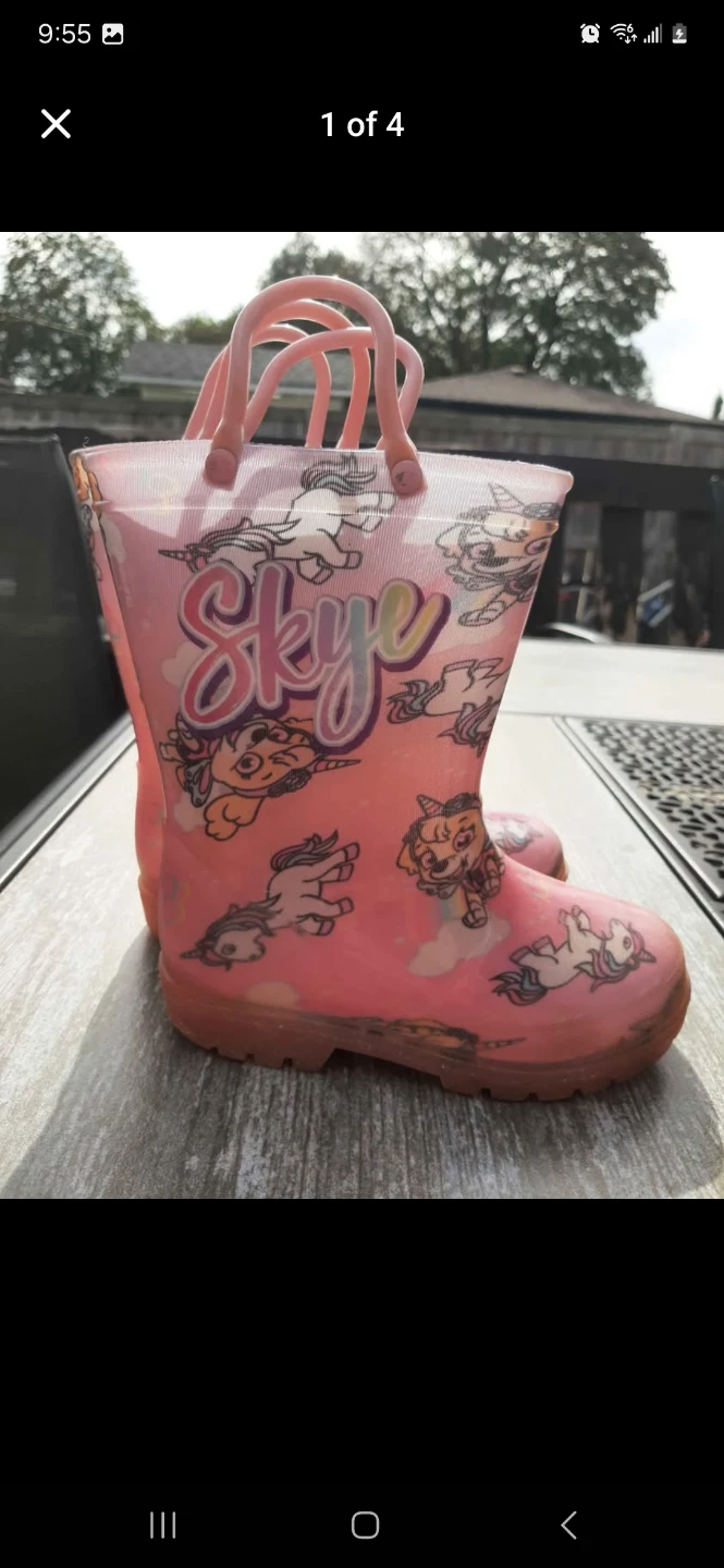 Paw Patrol Skye Rain Boots