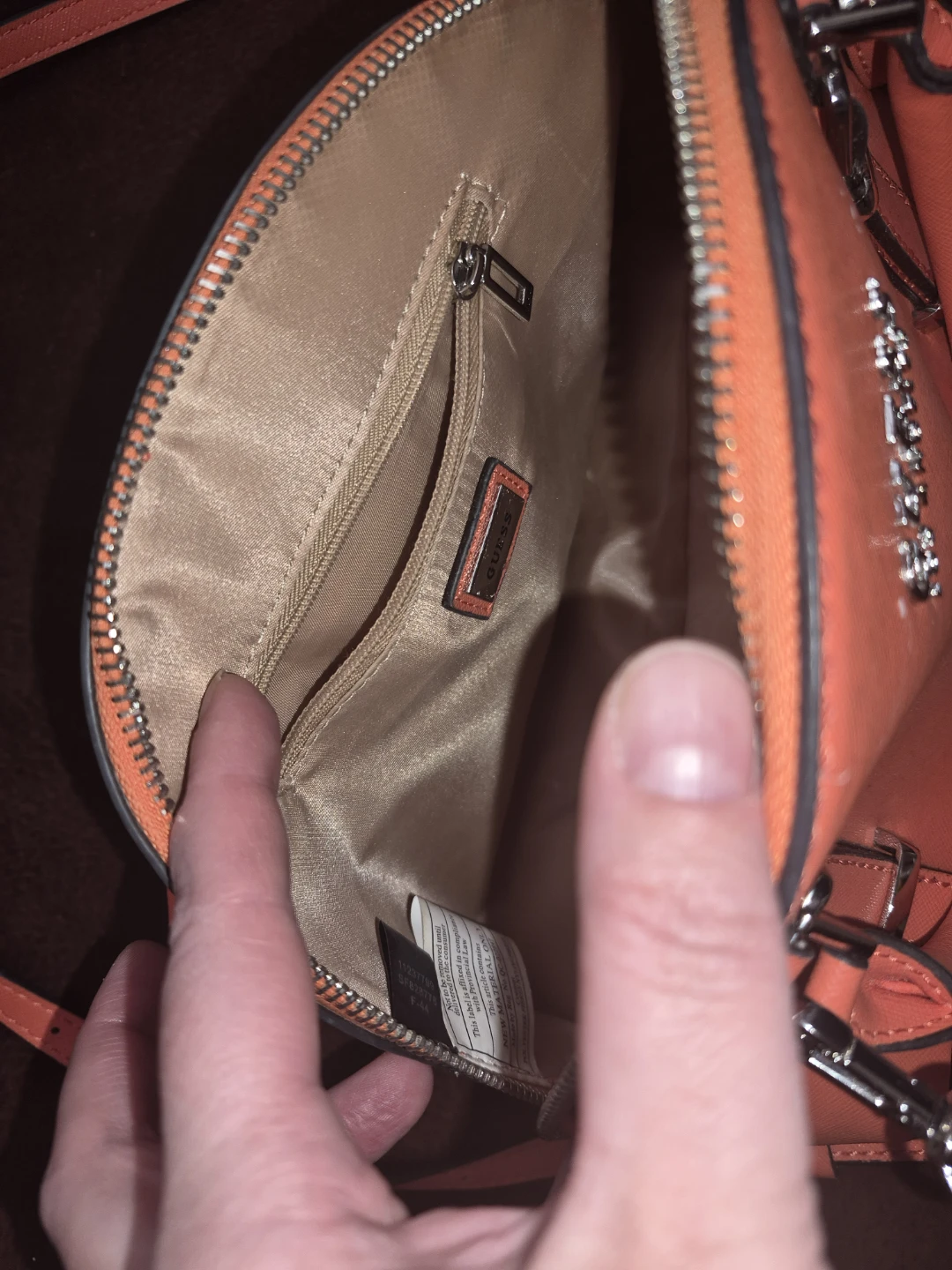 Guess Orange Handbag - photo 2