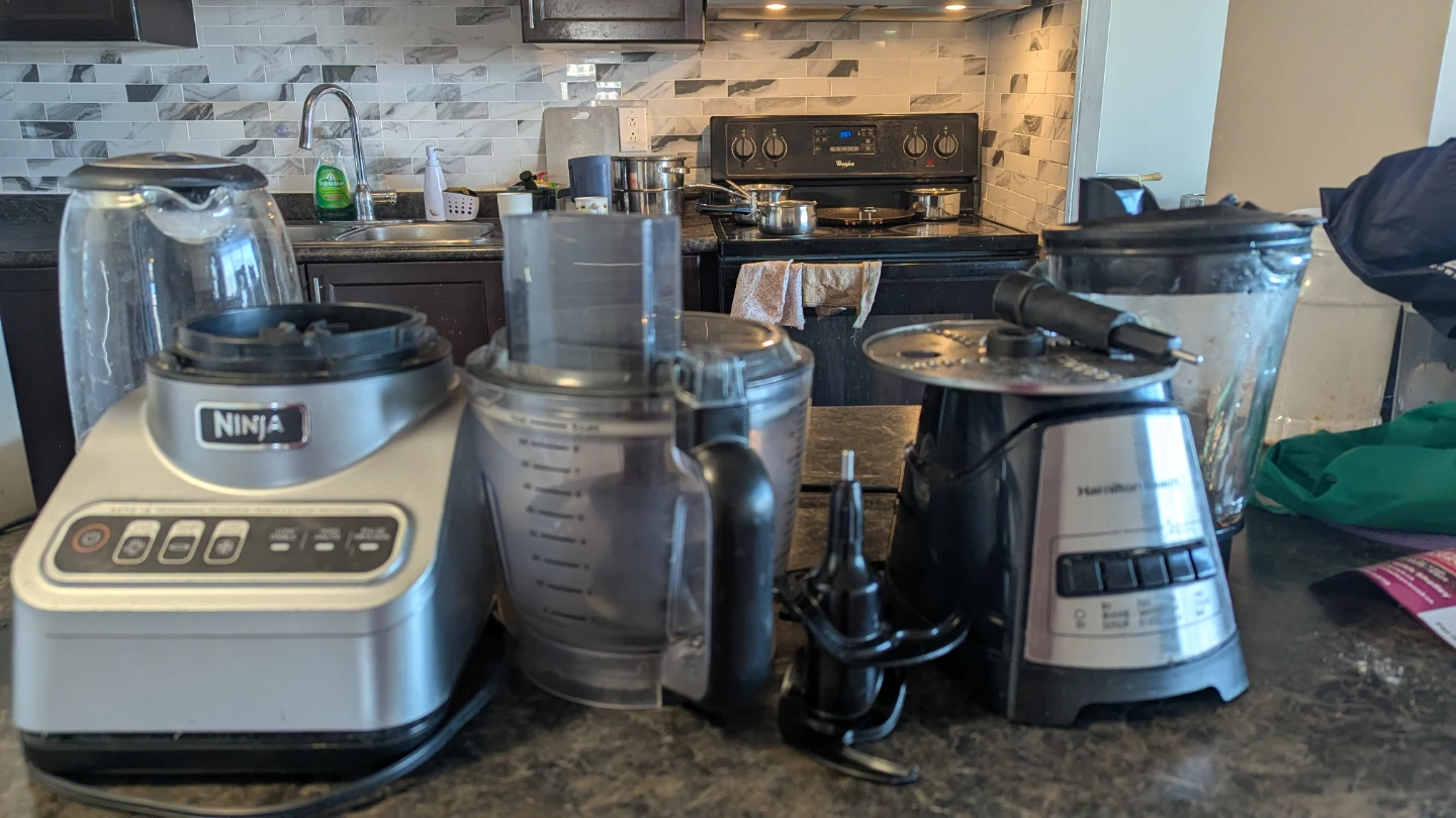 Ninja Mixer & Food Processor Set
