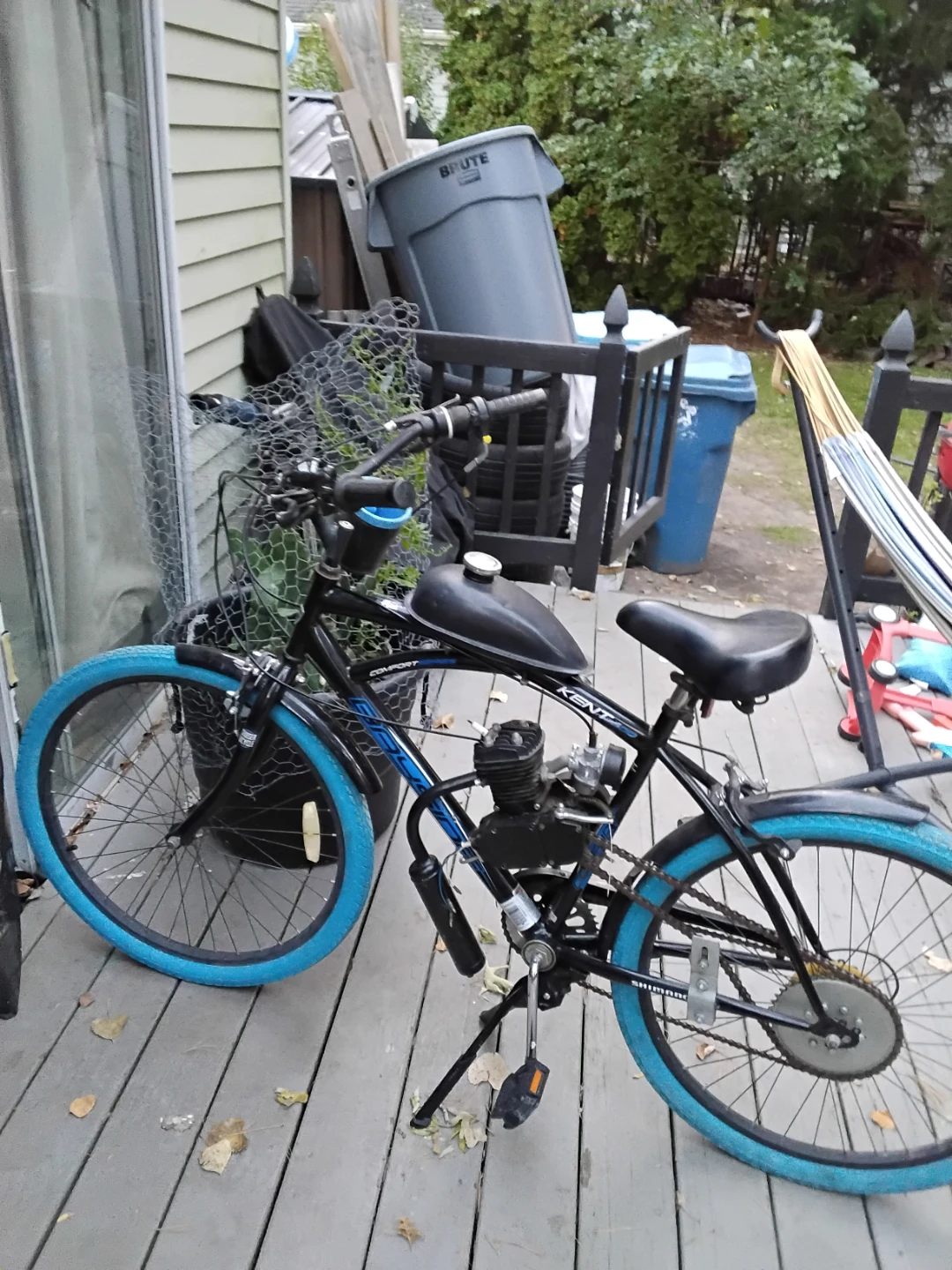 KENT BAYSIDE 26 INCH GAS MOTOR BYCICLE (!!!UNFINISHED PROJECT!!)