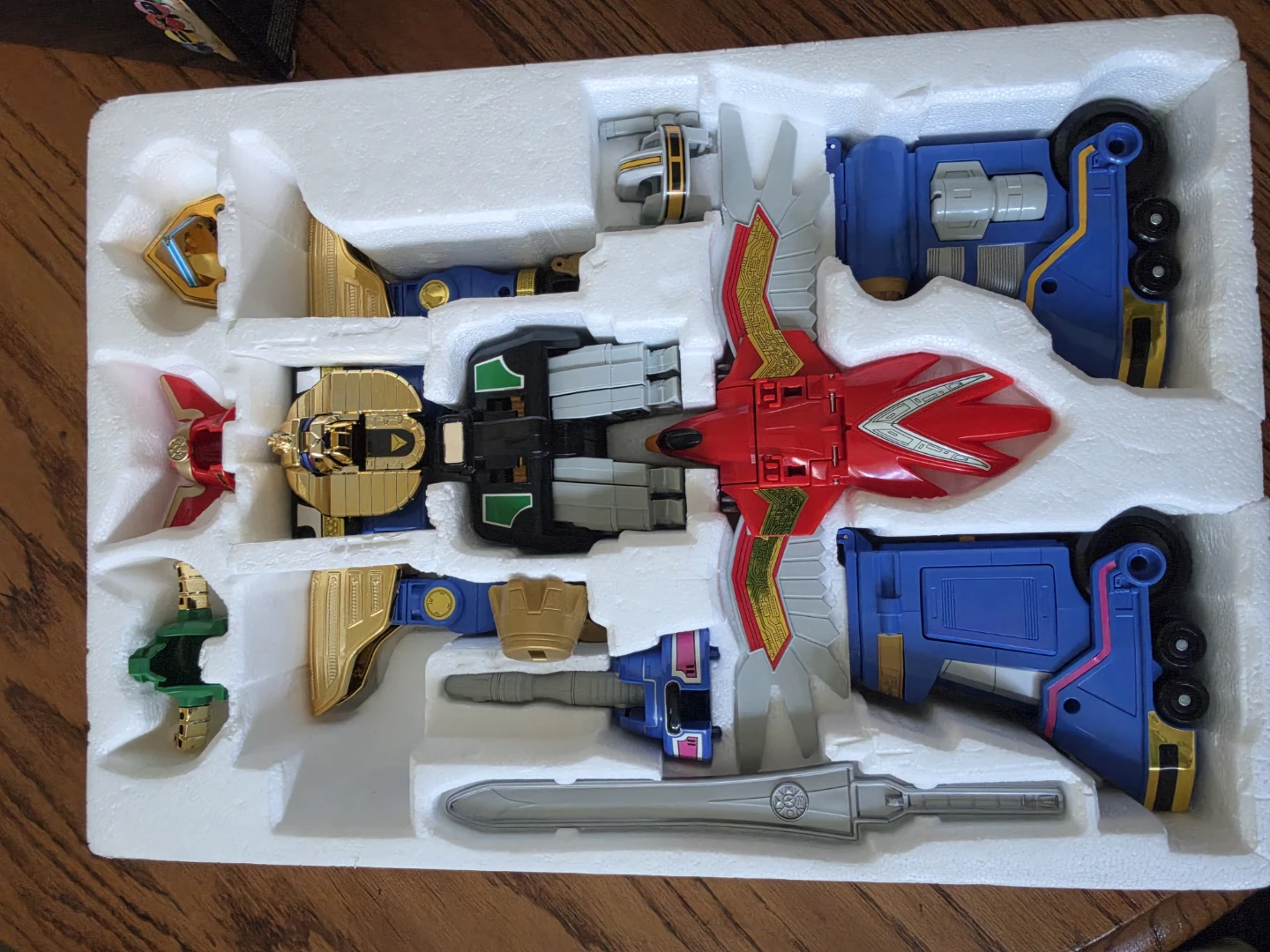 Bandai Power Rangers Zeo Deluxe Megazord - photo 3