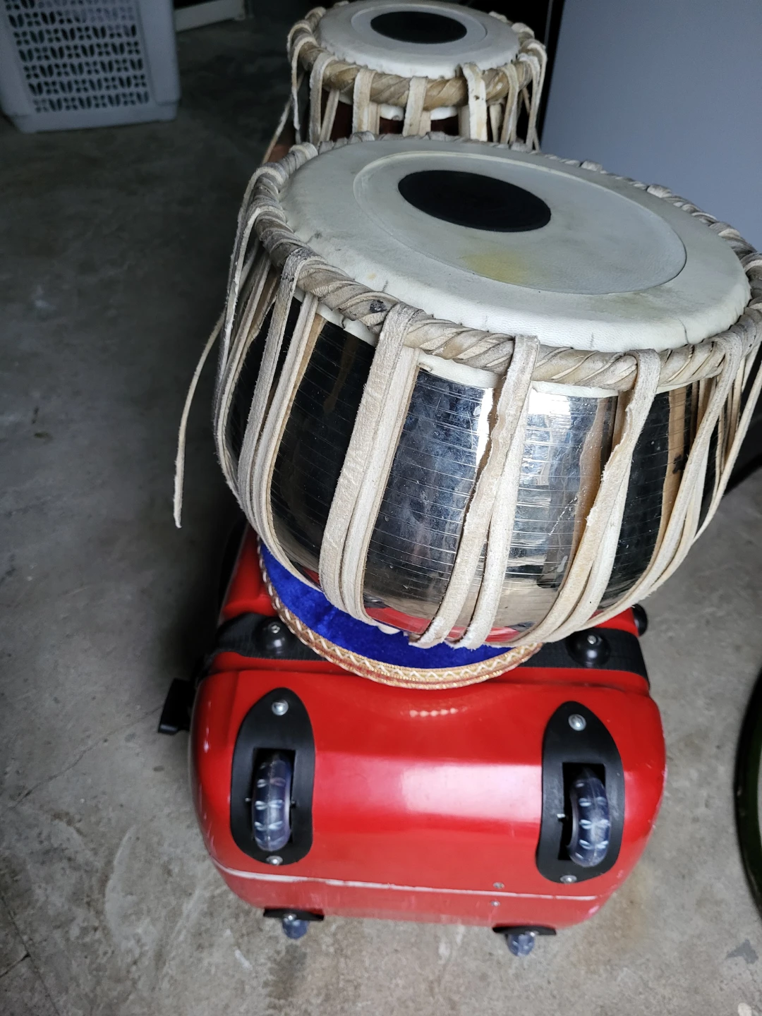 Tabla Drum Set with Case - photo 4