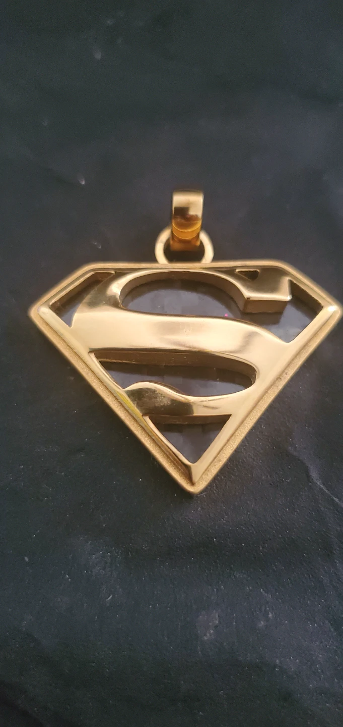 DC Superman Logo Pendant - photo 2