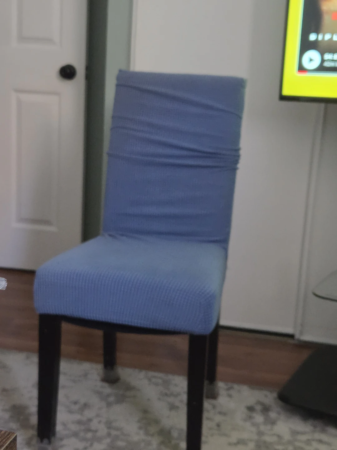 Leather Dining Chair with removable cover x3