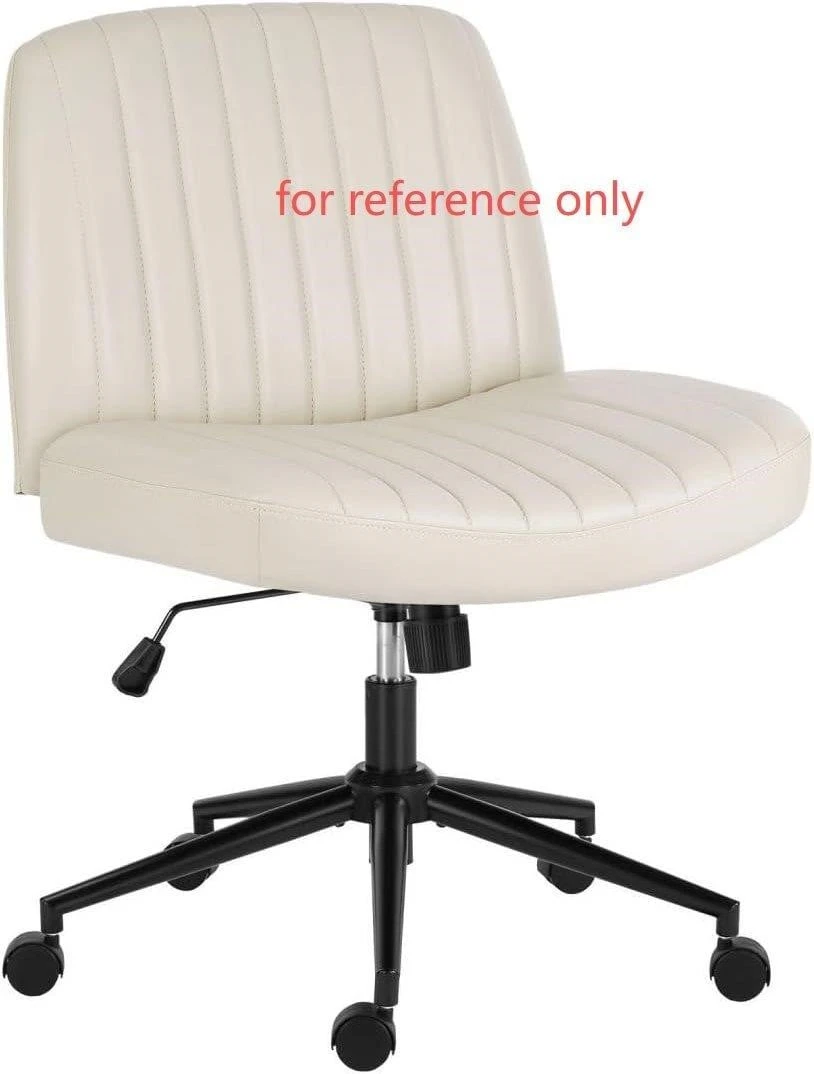 New<> Cream Fabric Office Chair - photo 2