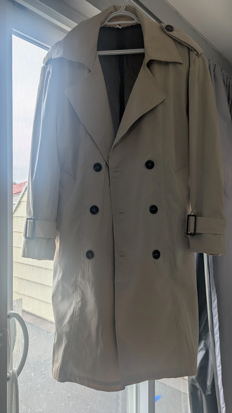 Beige Trench Coat (Excellent Condition) - Size M/L