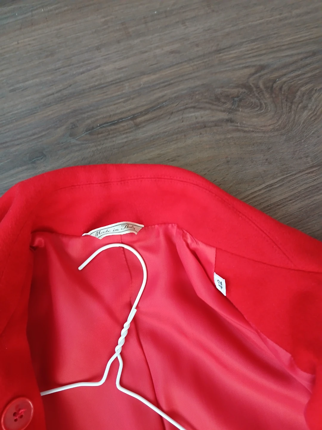Gianni Versace Red Wool Coat - photo 3