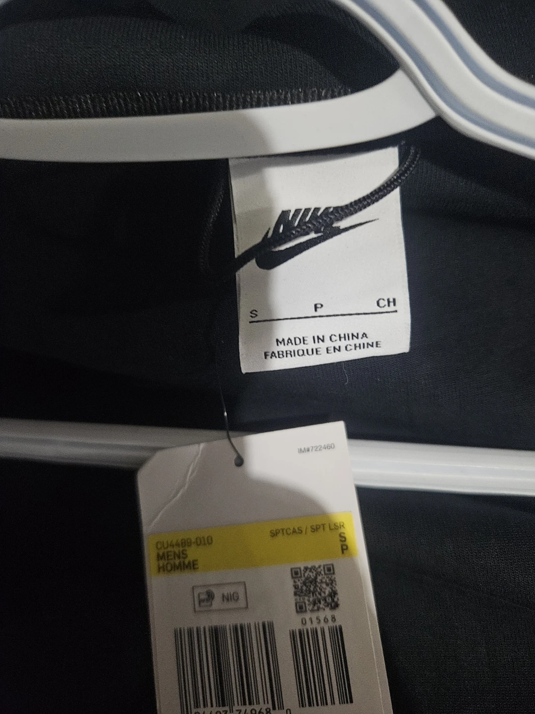New Nike Tech Fleece Full-Zip Hoodie - Black - Small - photo 3