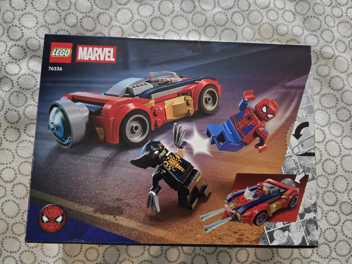 LEGO Marvel Spider-Man Car vs. Venomized Wolverine 76336 - photo 2