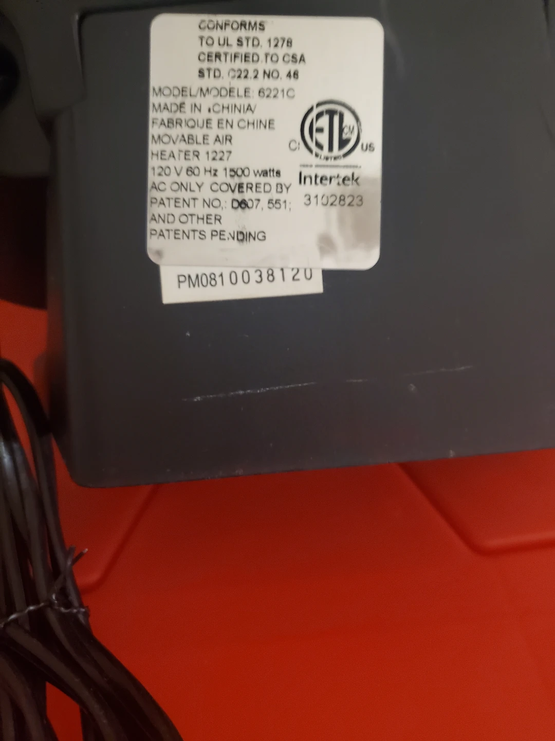 Lasko 6221C Digital Ceramic Heater - photo 4