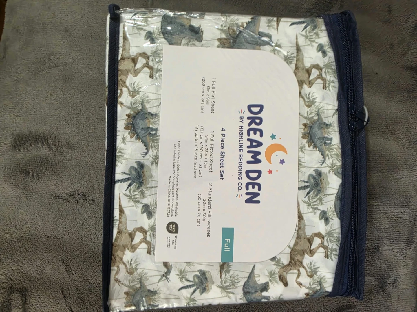 Dream Den Full Dinosaur Sheet Set - photo 2