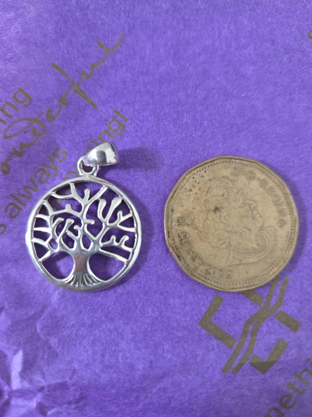 Sterling Silver Tree of Life Pendant - photo 2