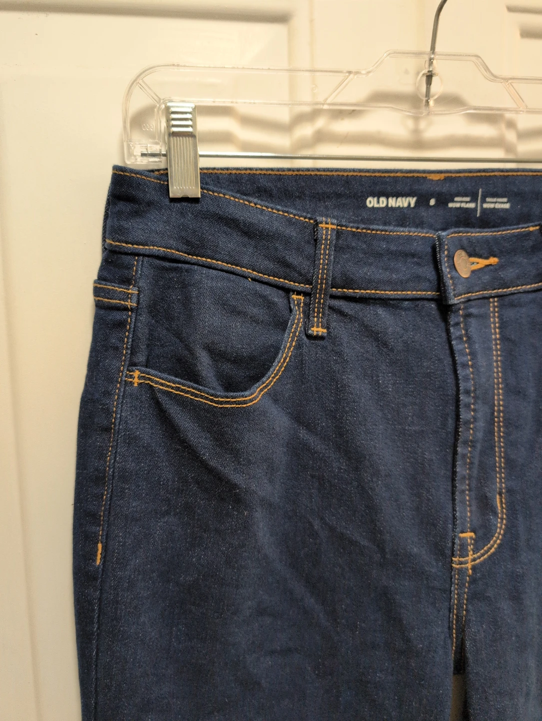 Old Navy High-Rise Wow Flare Jeans - Size 8 - photo 2