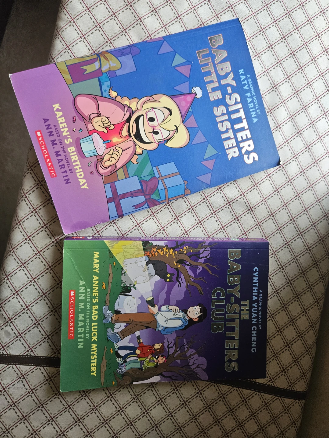 2 Graphic Novels: Baby-Sitters Club & Little Sister