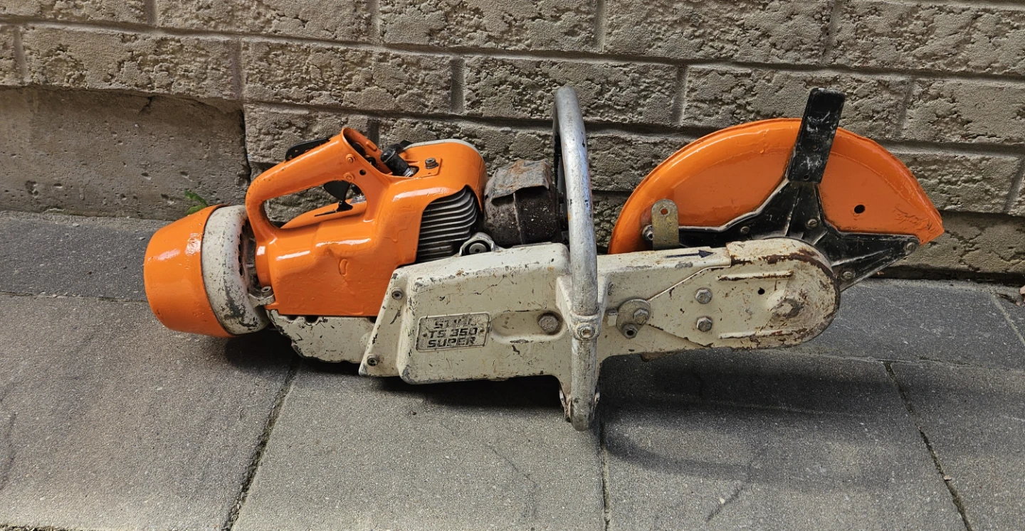 (Used) Stihl ts350 concrete saw - photo 2