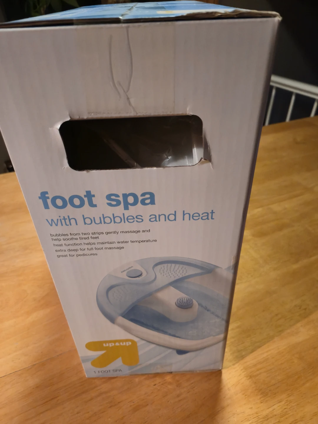 Brand New Up & Up Foot Spa with Bubbles & Heat - photo 3