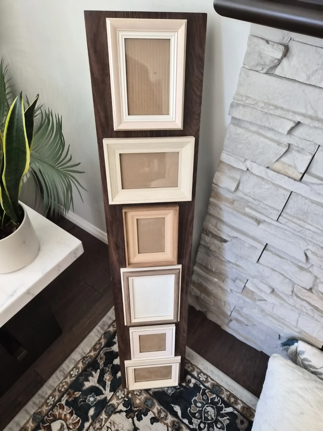 Wall-Mounted Multi-Photo Display Frame