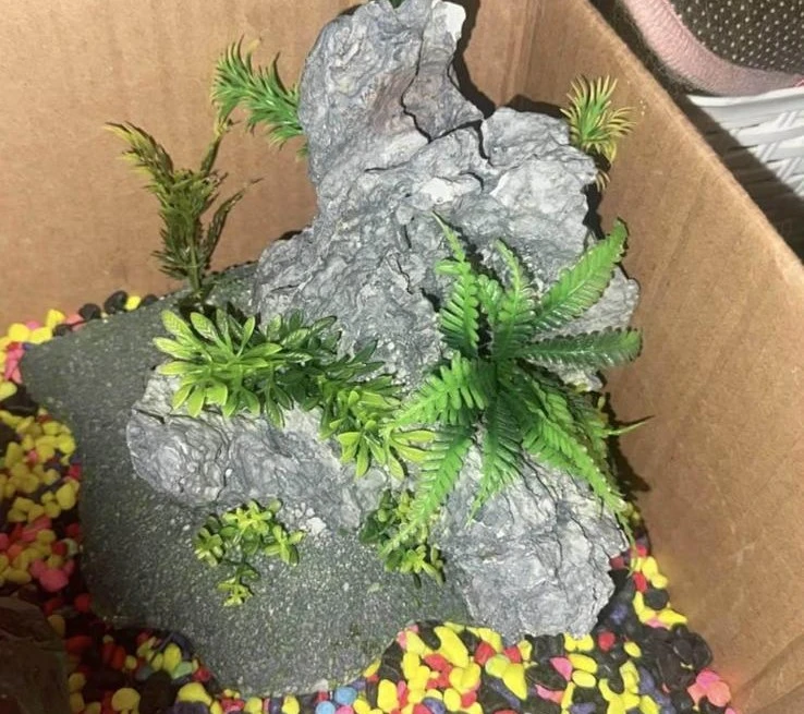 Aquarium Decor and Coloured Gravel Set - photo 2