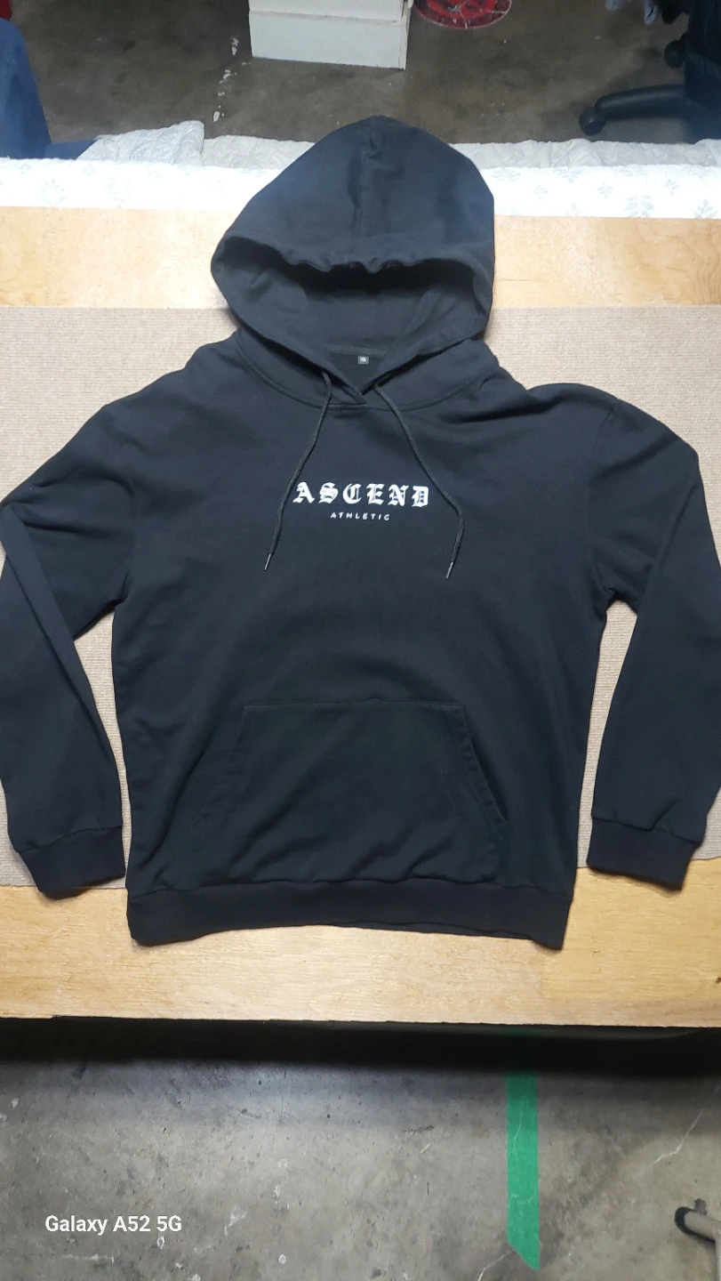 Ascend Athletic Black Hoodie size xl