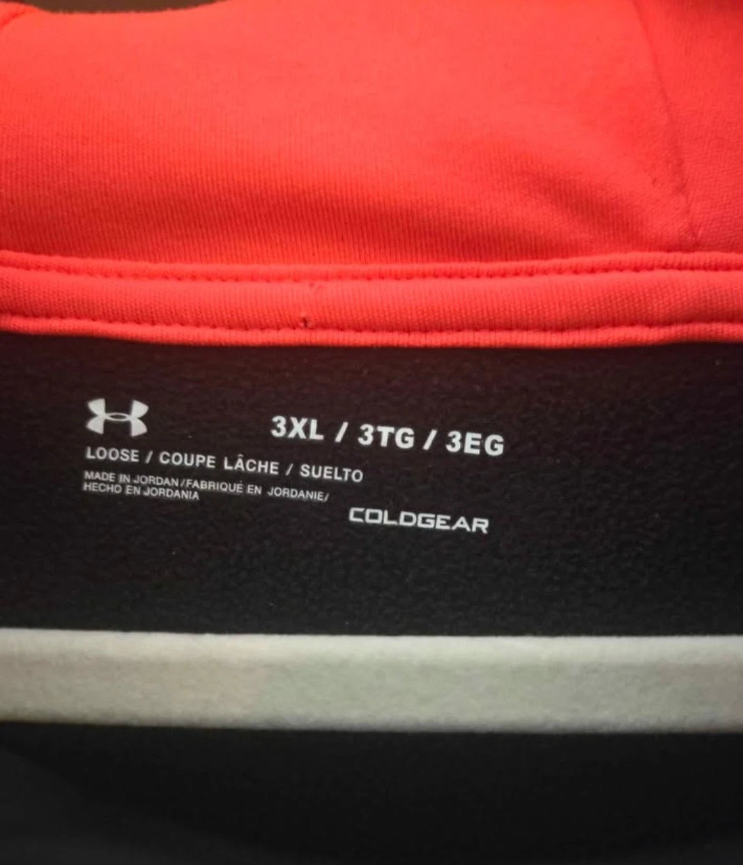 3XL Men's Under Armour Polo & COLDGEAR Hoodie. EUC. - photo 3