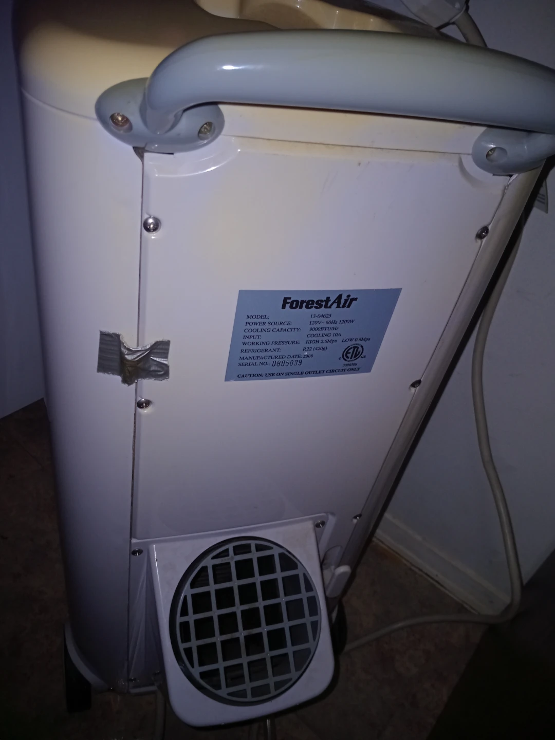 ForestAir 9000 BTU Portable Air Conditioner - photo 4