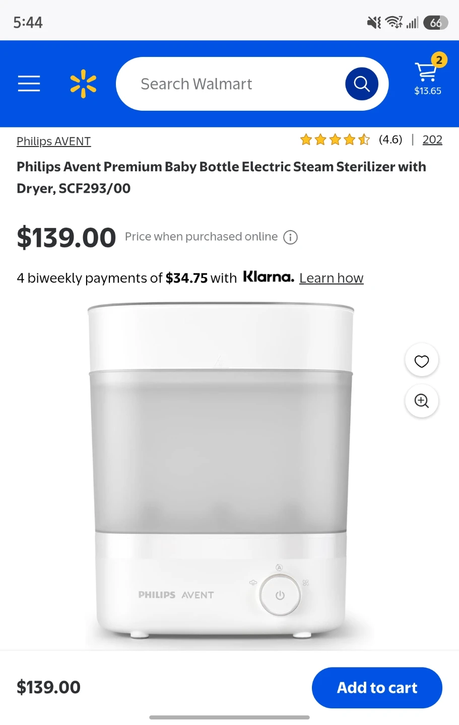 Philips Avent Premium Electric Steam Sterilizer with Dryer - photo 2