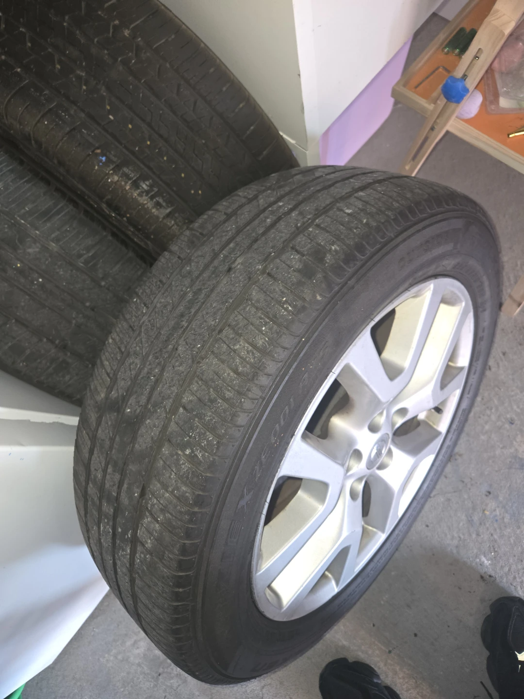 Falken Ziex ZE001 A/S Tires with Nissan Rims - photo 2
