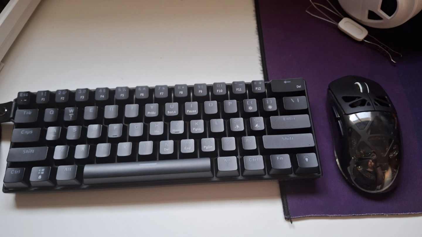 Keyboard and mouse
