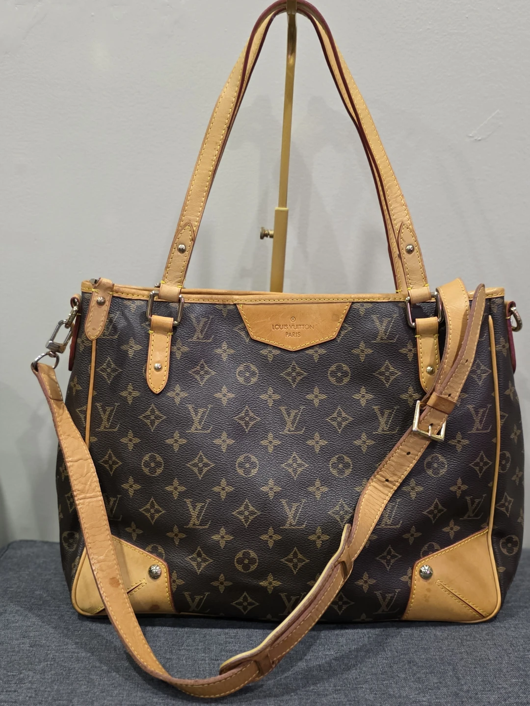 Monogram Canvas Tote Bag