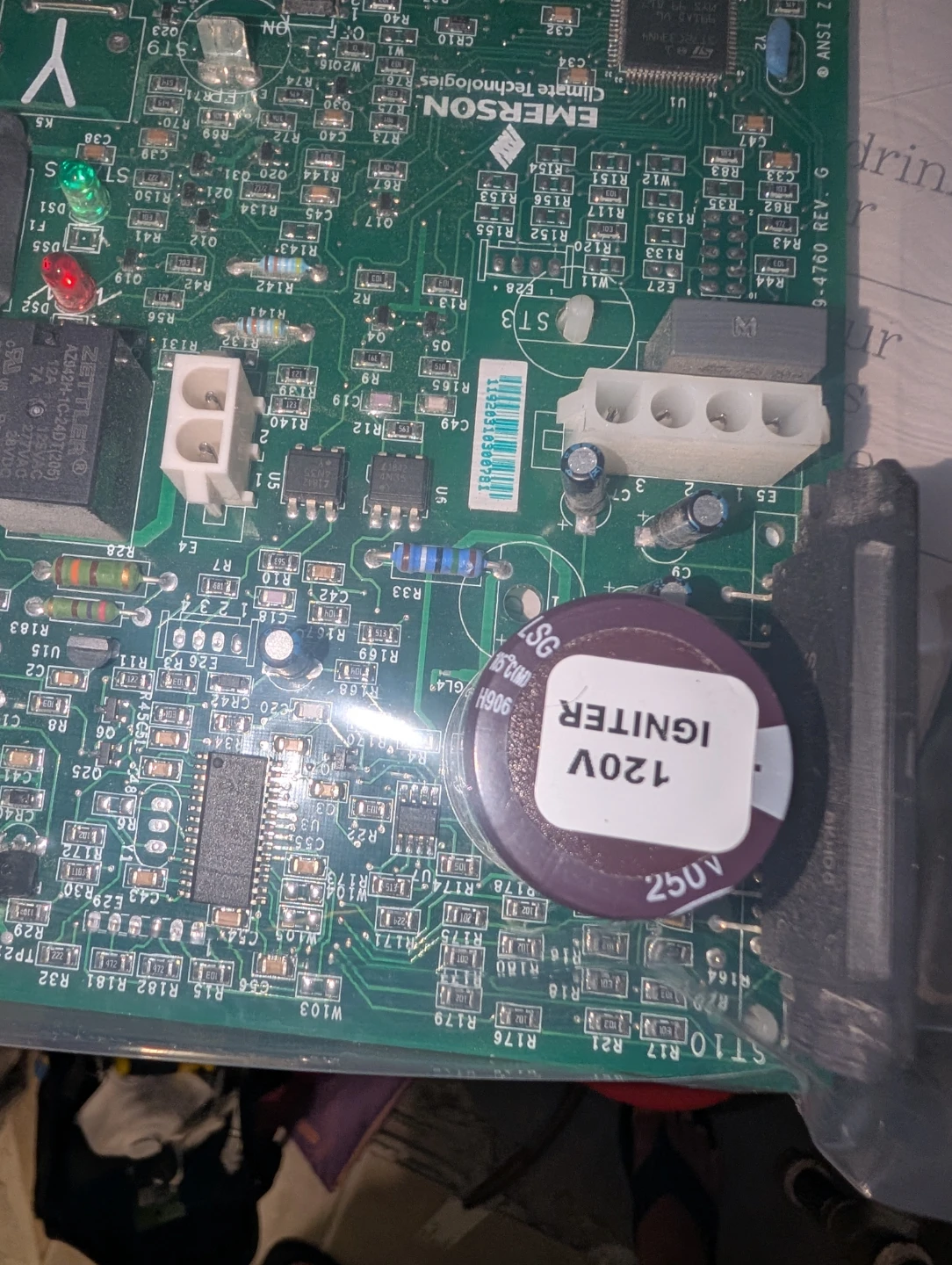 CNT07991 - Emerson 50V54-571-02 Automatic Ignition Control Board - photo 2