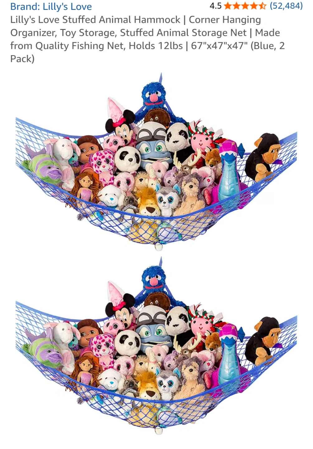 Stuffed Animal Nets