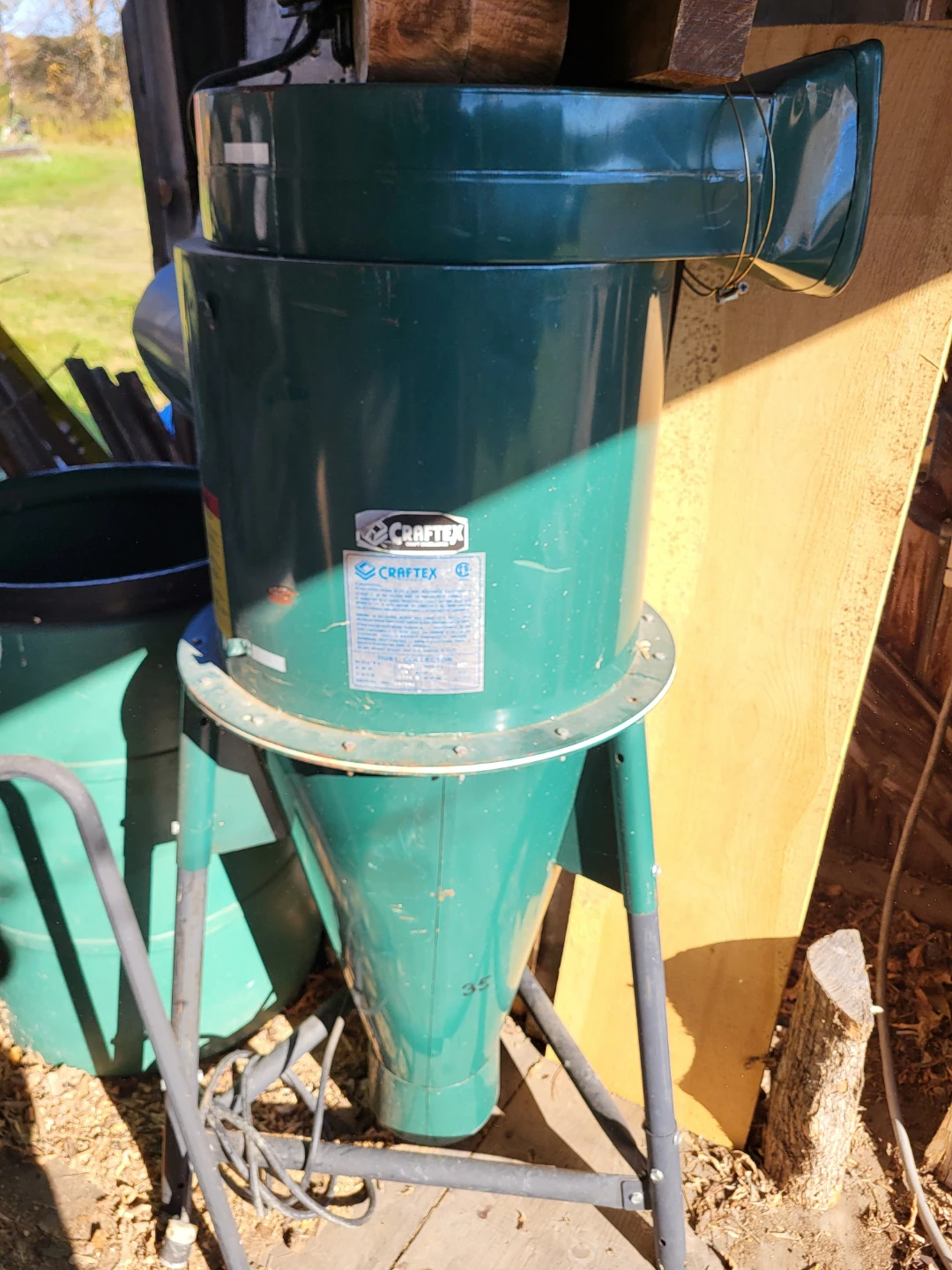 Craftex CT046 Dust Collector - photo 3