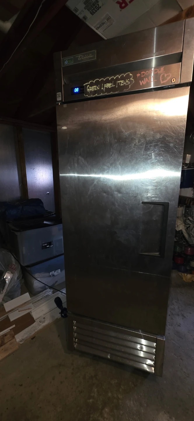True Commercial Single Door Freezer