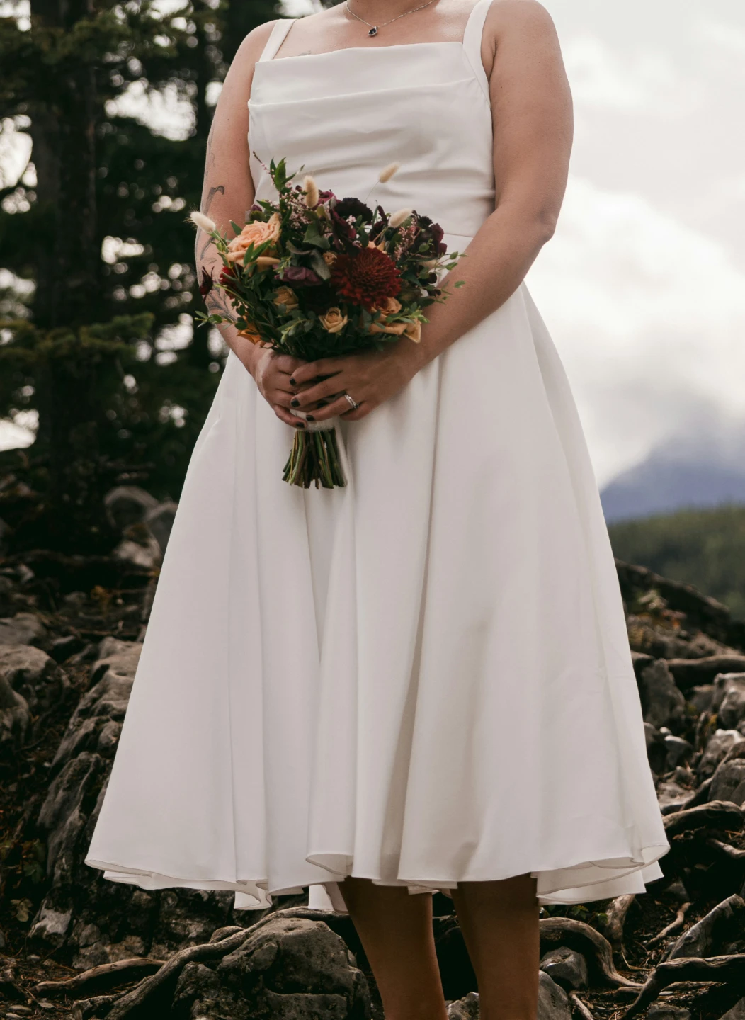Galina Signature Wedding Dress and Heels