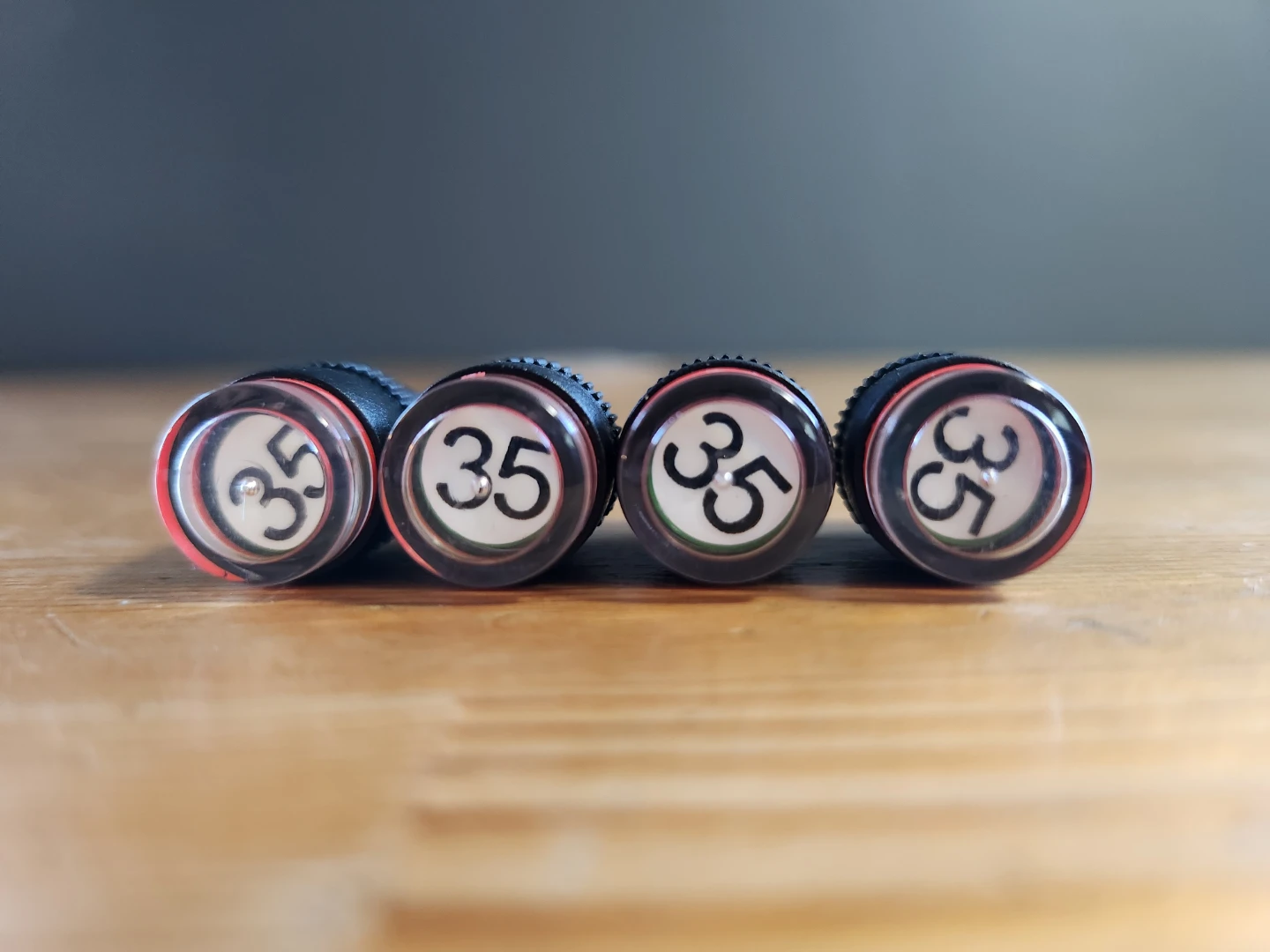 Tire Pressure Monitoring Valve Stem Caps- (Set of 4) - photo 2
