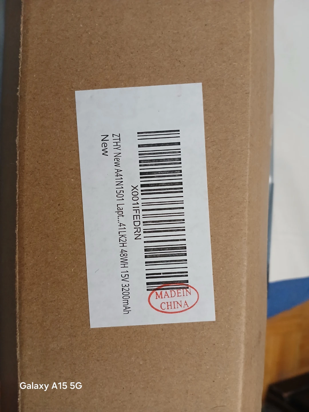 ZTHY A41N1501 Laptop Battery