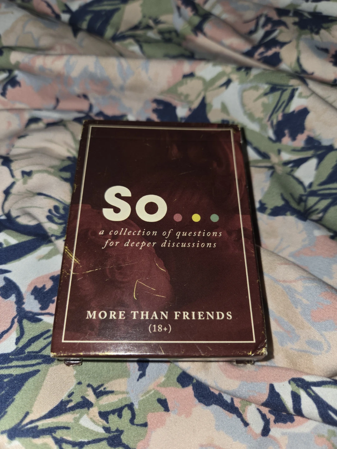 'So, More Than Friends' Deep Conversations Intimate Card Game