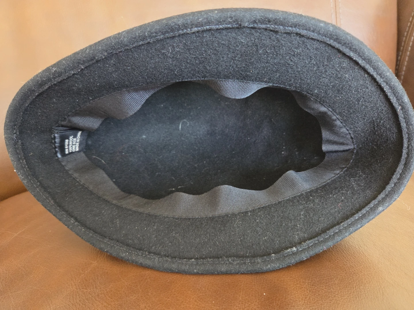 Black 100% Wool Hat - photo 4
