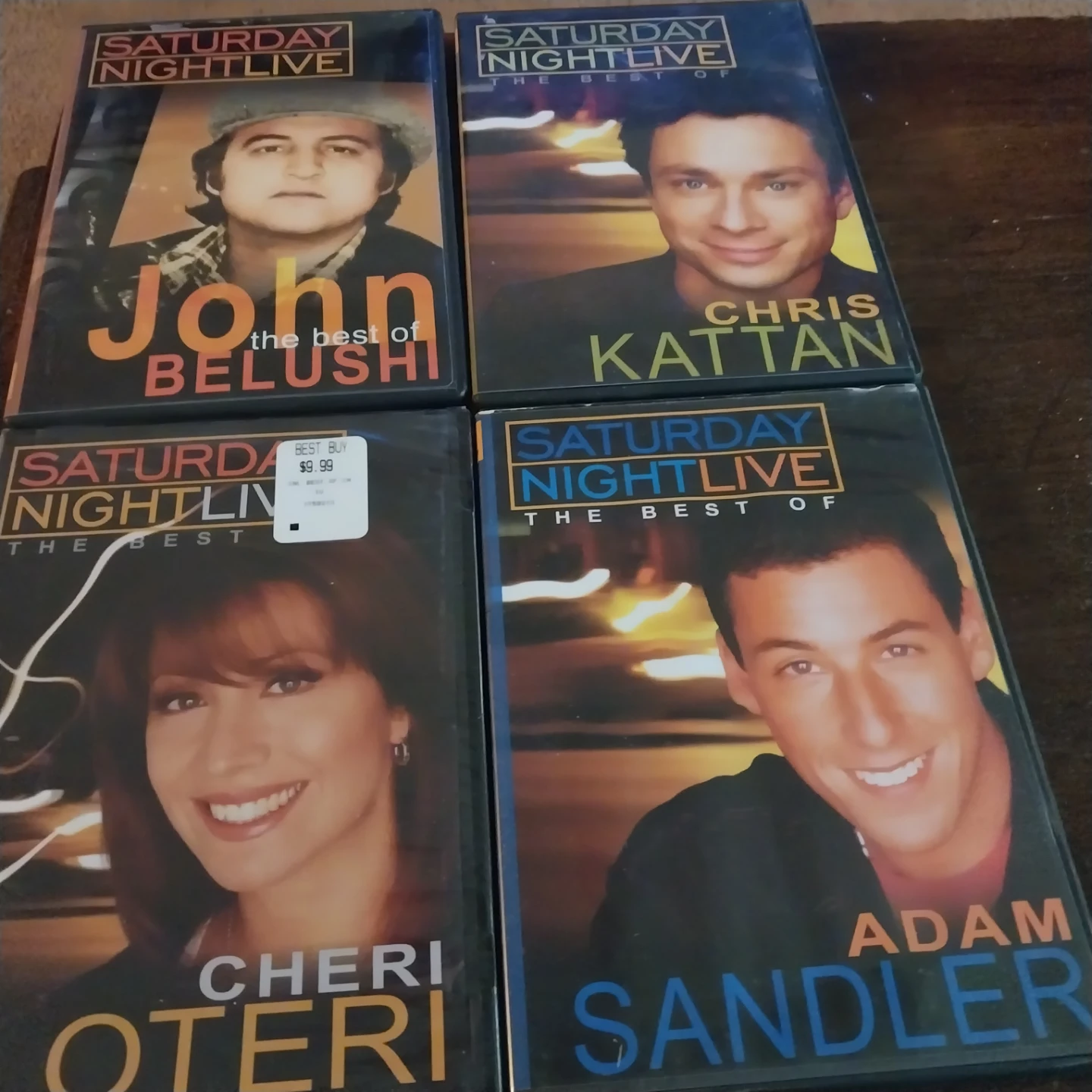 Set of 4 Saturday Night Live Best Of DVDs