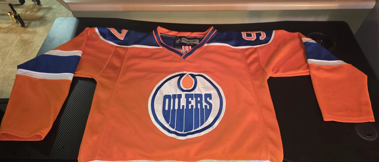 Reebok Edmonton Oilers McDavid Jersey Size 48