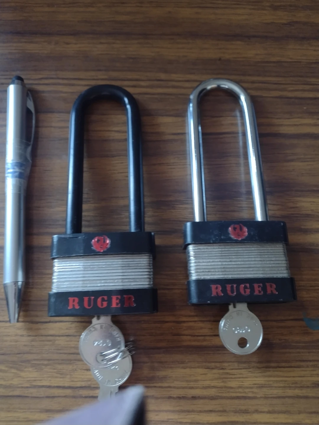 Two Ruger Padlocks
