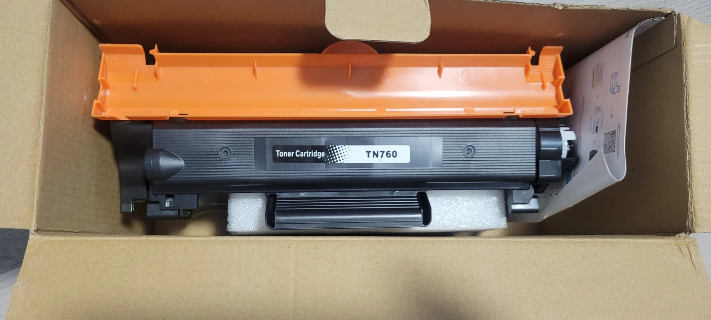 Brother TN760 Black Toner Cartridge 2 Pack - photo 2