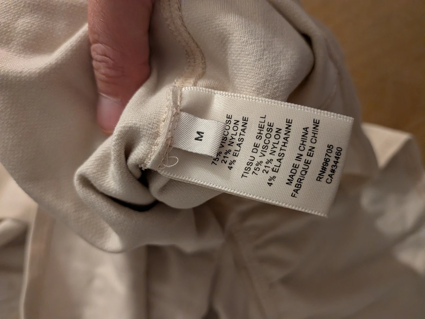 Rebecca Taylor Cream Peplum Top - photo 2