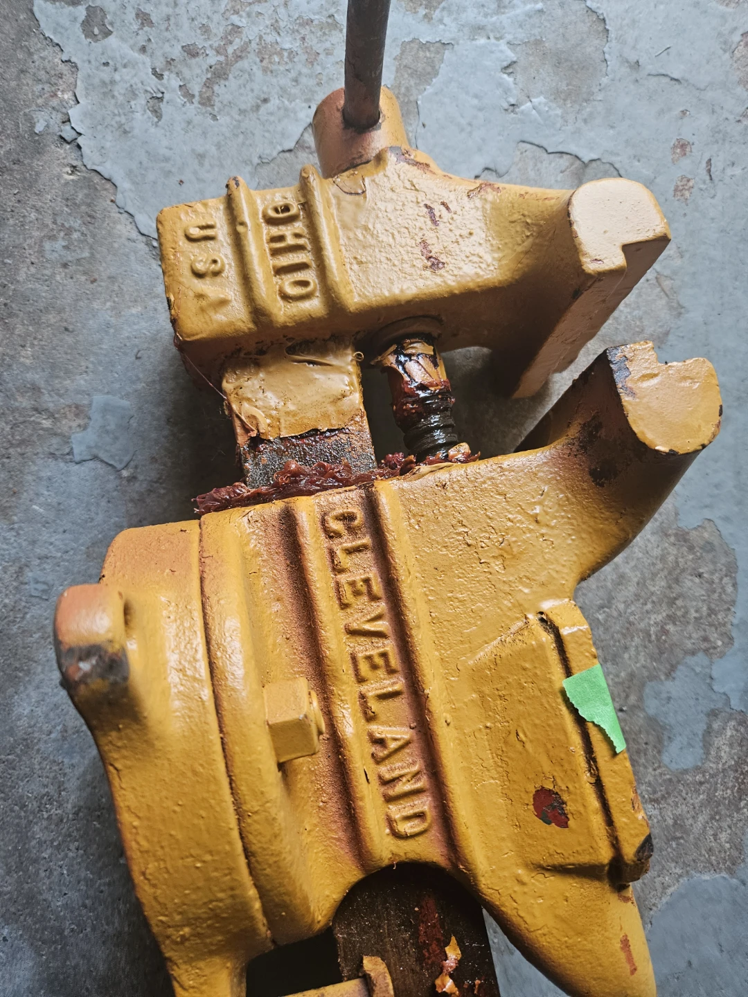 Cleveland Ohio USA bench vise - photo 4