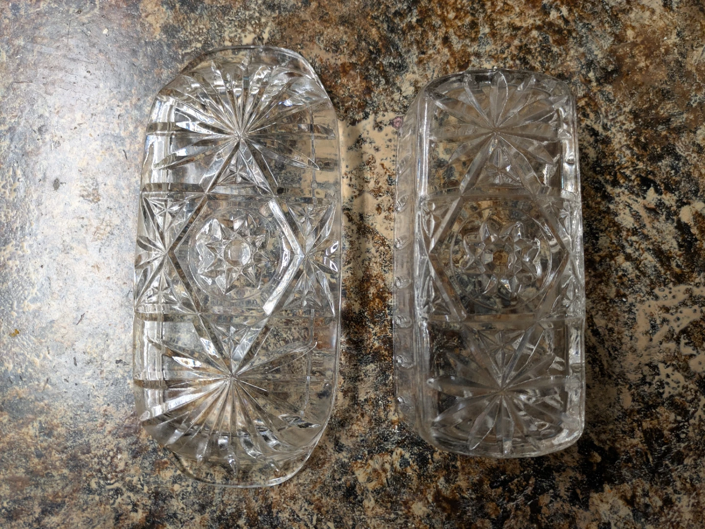 Vintage Crystal Butter Dish - photo 4