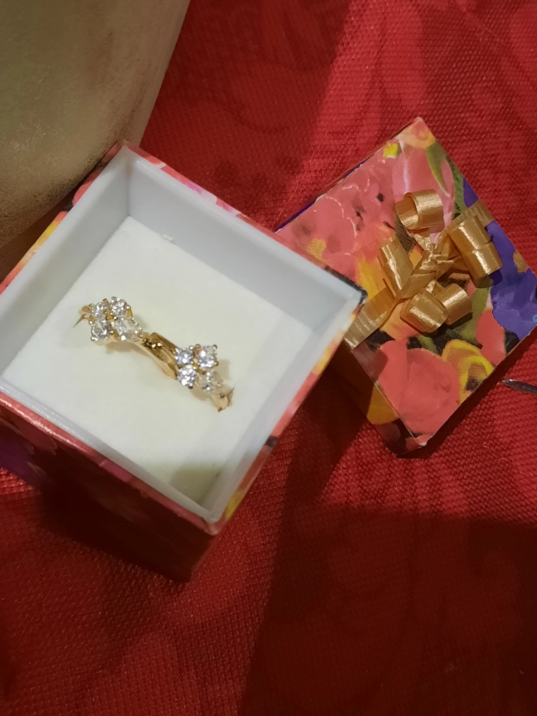 14kt Gold Over Solid Sterling Silver CZ Cross Hoop Earrings